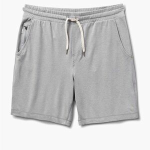 Vuori Men’s Ponto Shorts, Steel Heather